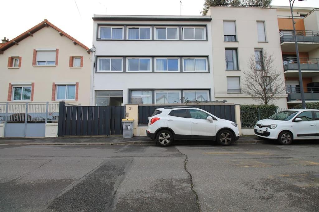 Escale-Marne Fr - 102 - Free Parking - Free Luggage Storage - All Equipped - Linen Included - Washing Machine - 10Mn Walk Metro 8 - Rer A - Panoramic View - From 1 To 4 Guests Maisons-Alfort Esterno foto